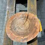 Rosewood Schijf, Dikte 80mm, Ø 350mm